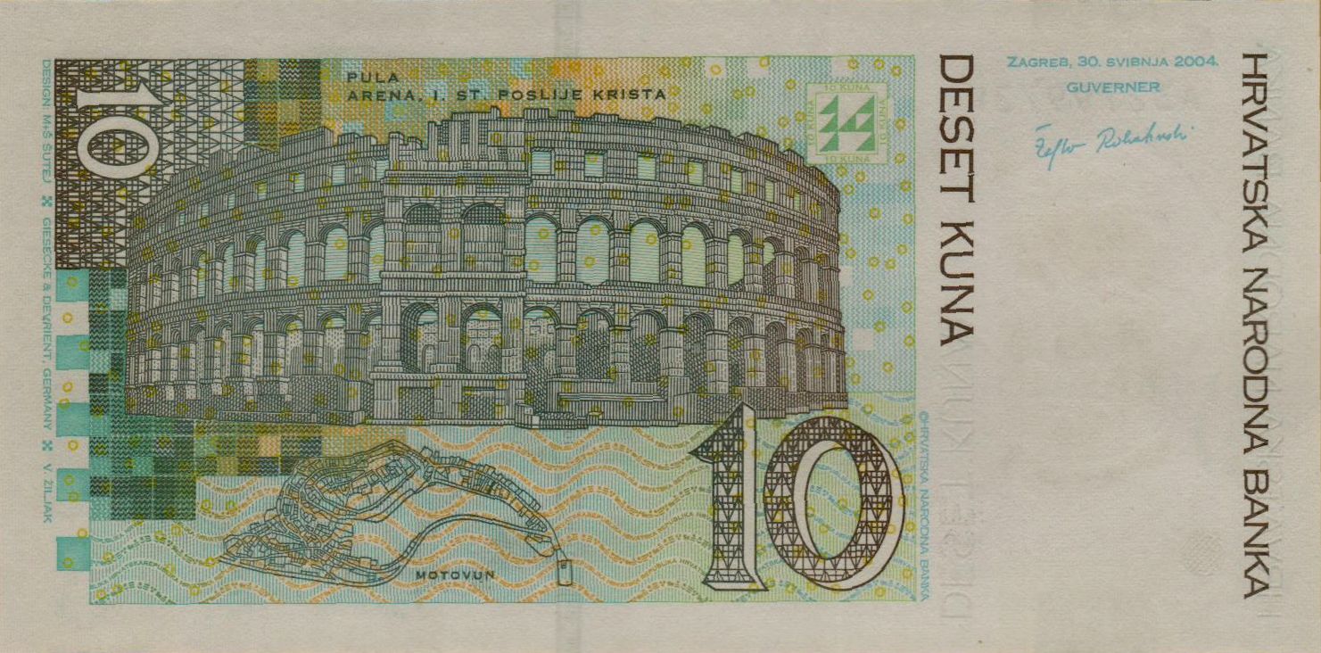 Croatia 10 2004 UNC P-43